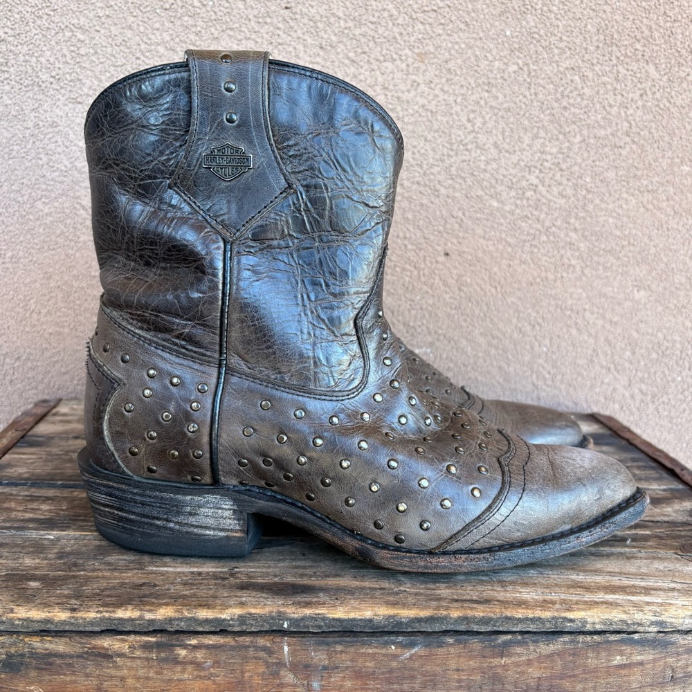Harley-Davidson Women’s Violet Distressed Ankle Boot
